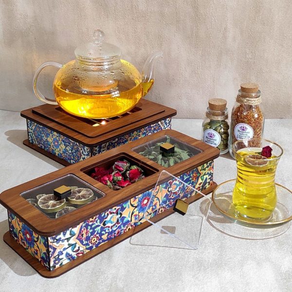 باکس دمنوش سه خانه